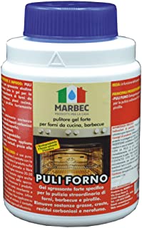 Marbec - PULI FORNO 1KG | Pulitore gel forte igienizzante per forni da cucina, barbecue