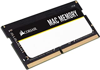 Corsair Mac Memory SODIMM 8GB (2x4GB) DDR3 1333MHz CL9 Memoria per Sistemi Mac, Qualificata Apple , Nero