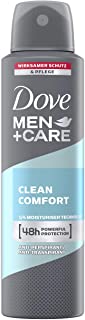 Dove, Men+Care, Deodorante spray Clean Comfort, 150 ml