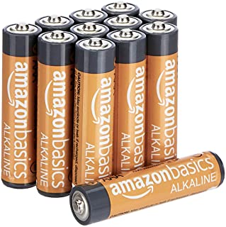 Amazon Basics - Pile Mini Stilo Alcaline AAA Performance, confezione da 12