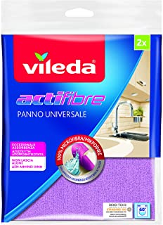 Vileda Actifibre Panni Microfibra Ultra Assorbente, 2 Pezzi