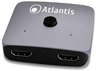 Atlantis Hdmi Switch Splitter A04-hdmi-sw_sp Combo A 2 Vie Hdmi Risoluz. Max 1920x1080@60hz Cavo 10cm 2xhdmi 1.4 + 1xhdmi 1