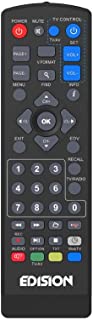 EDISION TELECOMANDO UNIVERSALE EDI-RCU 1 Learn, ORIGINALE, PROGRAMMABILE, 2in1 TV e RICEVITORE, PICCO T2, PICCO T265, PICCO T265+, NANO T265+, PICCO T