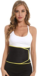 FEimaX Fascia Addominale Dimagrante per Donna Regolabile Cintura di Neoprene Fascia Sauna Uomo per Accelerare la Combustione dei Grassi per Fitness Yo