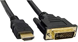 Akyga AK-AV-13 - Cavo HDMI DVI 24+1 pin per PC adattatore maschio a maschio 3 m