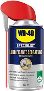 WD-40 Specialist Lubrificante Serrature Spray Anticorrosivo con Sistema Doppia Posizione, 250 ml
