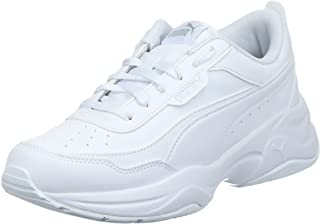 PUMA Cilia Mode, Scarpe da Ginnastica Donna, Bianco White Silver, 41 EU