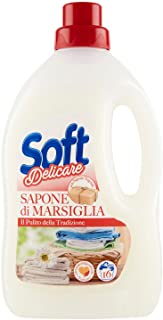SOFT Detersivo Liquido Marsiglia Per Bucato 16 Lavaggi - 1000 ml