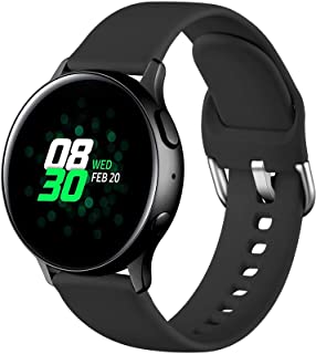 Dirrelo Sportivo Cinturino Compatibile con Samsung Galaxy Watch Active/Active 2 40mm/44mm, Ricambio in Silicone per Galaxy Watch 42mm/Gear Sport/Gear