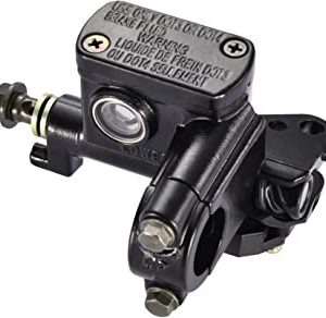 GOOFIT Pompa Freno Destro Moto de Disco Scooter Idraulico sostituzione per 50cc 70cc 90cc 110cc 125cc 150cc 200cc 250cc ATV Quad Go Kart Pit Bike Nero