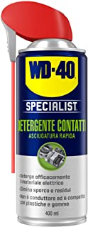 WD-40 Specialist - Detergente Contatti Spray Asciugatura Rapida con Sistema Doppia Posizione - 400 ml