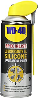 WD-40 Specialist - Lubrificante al Silicone Spray Applicazione Pulita con Sistema Doppia Posizione - 400 ml