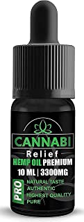 Cannabi Relief Hemp Pure Oil | Naturale e autentico | Prodotto nei Paesi Bassi