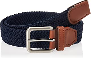 JACK & JONES JACSPRING Woven Belt Noos Cintura, Blu (Navy Blazer Navy Blazer), 105 cm Uomo