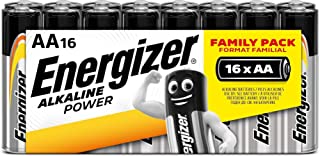 Batterie AA Energizer Alkaline Power, confezione da 16