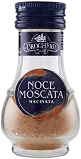 La Drogheria 1880, Linea Vasi Vetro, Noce Moscata Macinata, Aroma Inconfondibile e Gusto Intenso, Formato da 30 gr