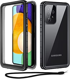 Beeasy Cover Impermeabile per Samsung Galaxy A52 4G/5G & A52s 5G, Robusta Custodia Antiurto con Protezione per Lo Schermo, Protezione Completa Davanti