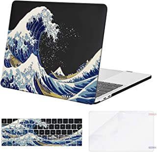 MOSISO Custodia Compatibile con MacBook PRO 13 A2338 M1 A2289 A2251 A2159 A1989 A1706 A1708 2020-2016, Plastica Custodia Rigida & Tastiera Cover & Pro