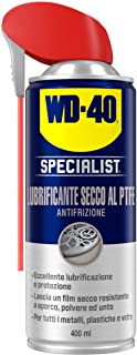 WD-40 Specialist - Lubrificante Spray Secco al PTFE Anti Frizione con Sistema Doppia Posizione - 400 ml