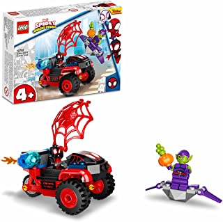 LEGO Marvel Spidey e i Suoi Fantastici Amici Miles Morales: La Techno Trike di Spider-Man, Macchina Giocattolo, Giochi per Bambini dai 4 Anni, 10781