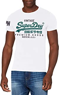 Superdry VL NS Tee T-Shirt, Ottico, M Uomo