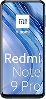 Xiaomi Redmi Note 9 Pro Smartphone, 6 GB + 64 GB, 6.67" DotDisplay, 64 MP AI Quad Camera, 5020mAh (type) NFC, Grigio (Interstellar Grey)