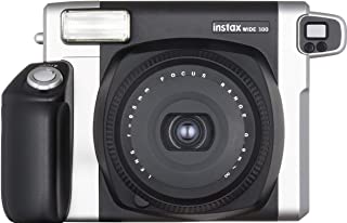 Fujifilm Instax Wide 300 Fotocamera Istantanea, per Foto Formato 62x99 mm, Nero/Argento